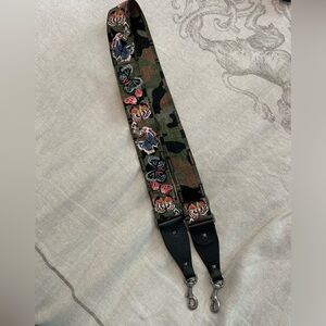 Valentino Garavani butterfly/camo bag strap